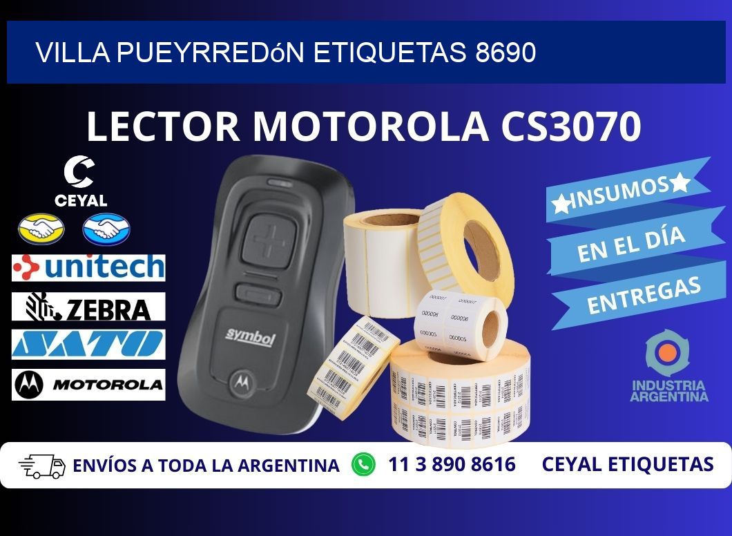 Villa Pueyrredón etiquetas 8690