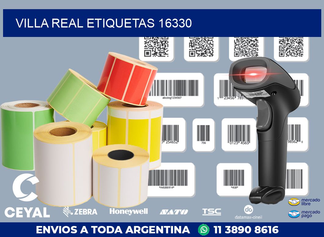 Villa Real etiquetas 16330