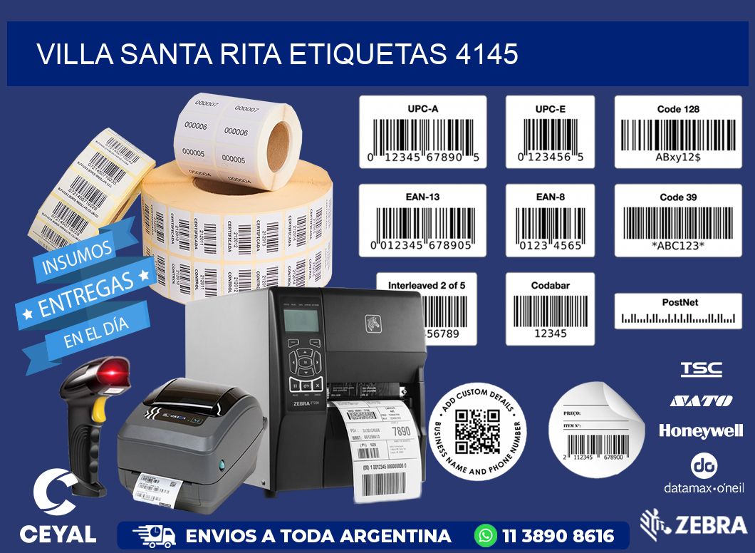 Villa Santa Rita etiquetas 4145
