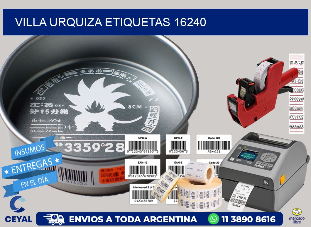 Villa Urquiza etiquetas 16240