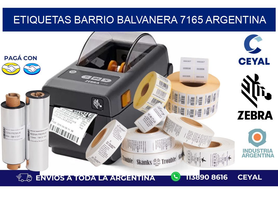 etiquetas barrio balvanera 7165 argentina