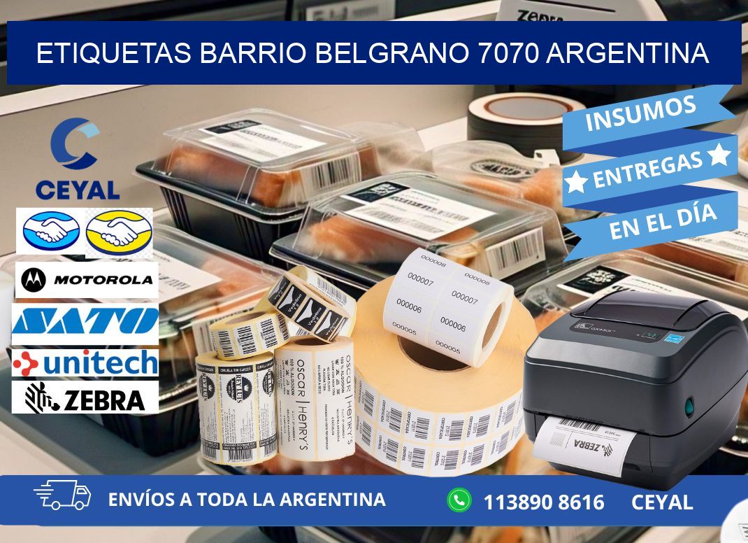 etiquetas barrio belgrano 7070 argentina