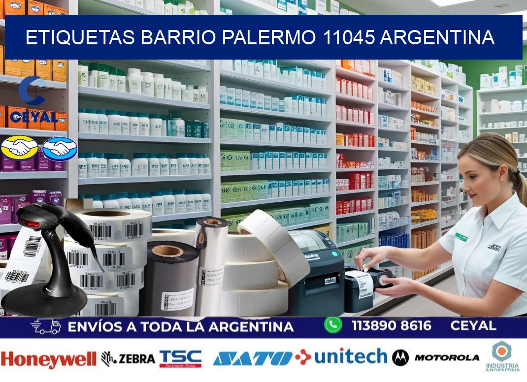 etiquetas barrio palermo 11045 argentina