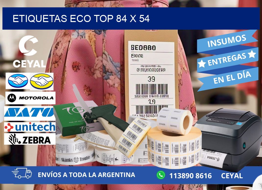 etiquetas eco top 84 x 54