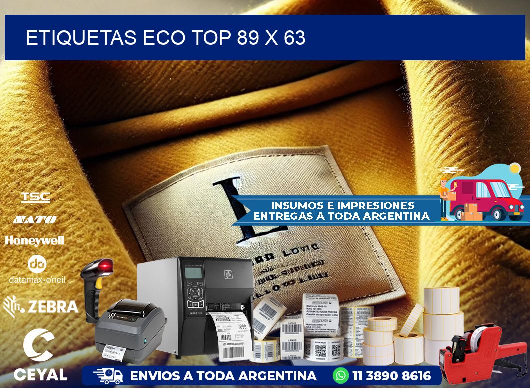 etiquetas eco top 89 x 63