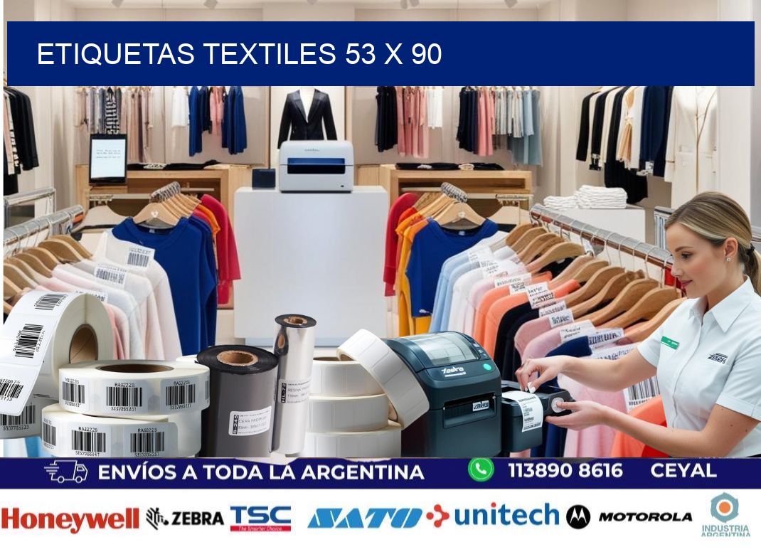 etiquetas textiles 53 x 90