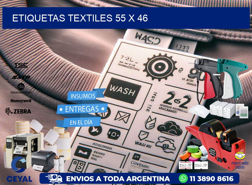 etiquetas textiles 55 x 46