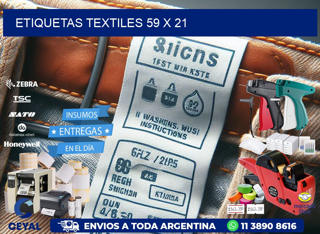 etiquetas textiles 59 x 21