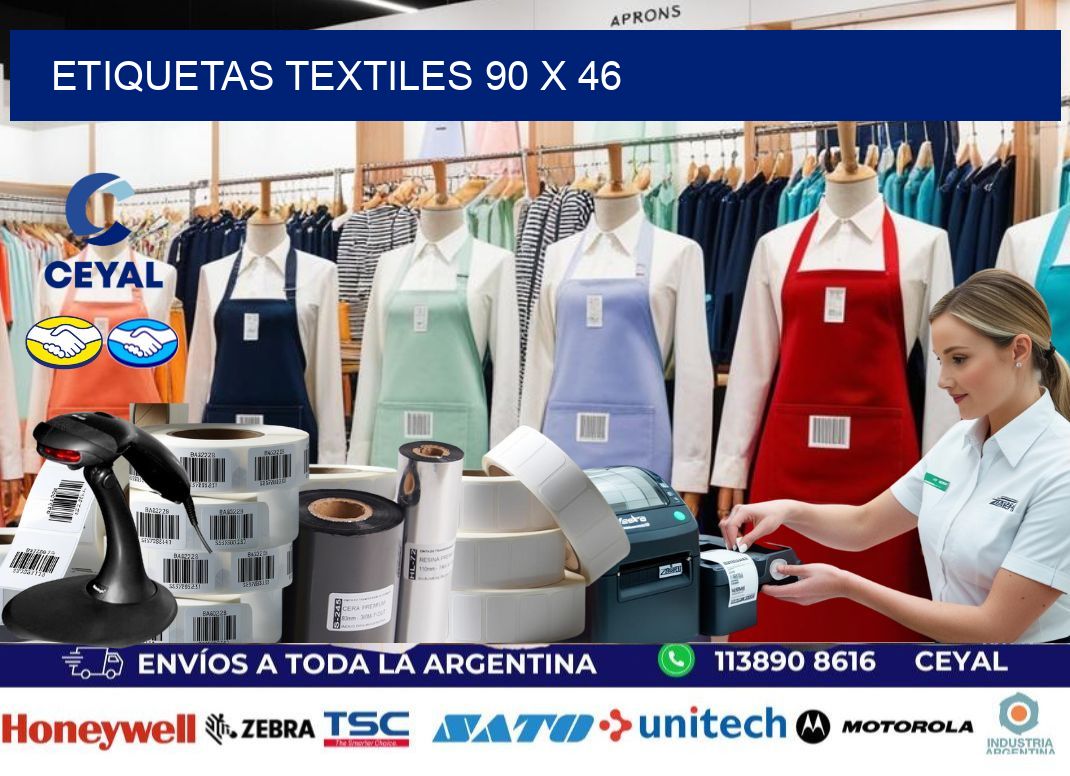 etiquetas textiles 90 x 46