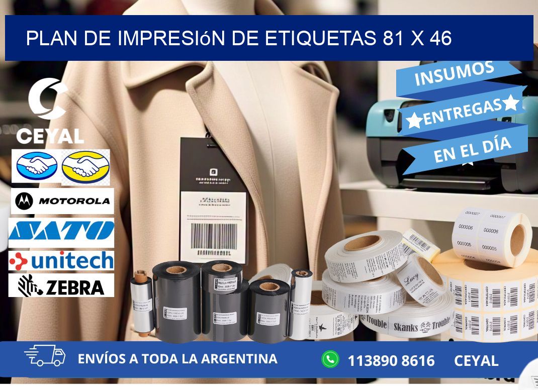 plan de impresión de etiquetas 81 x 46