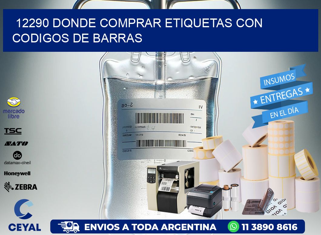 12290 Donde comprar etiquetas con codigos de barras