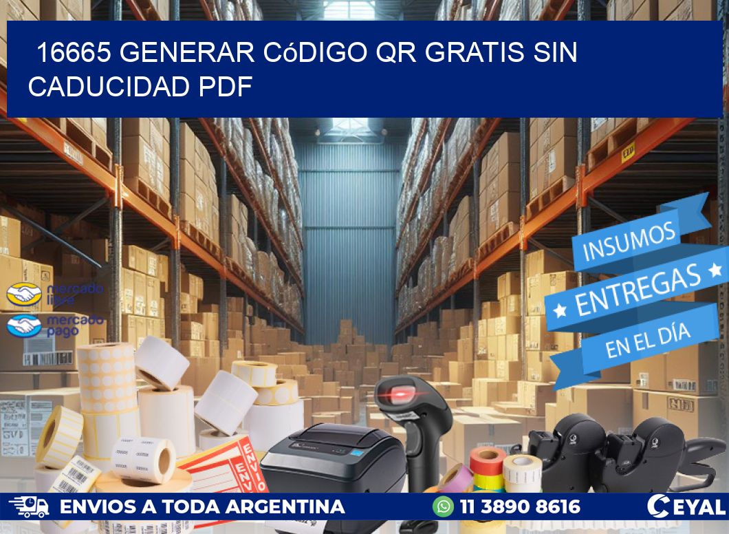 16665 Generar código QR gratis sin caducidad PDF