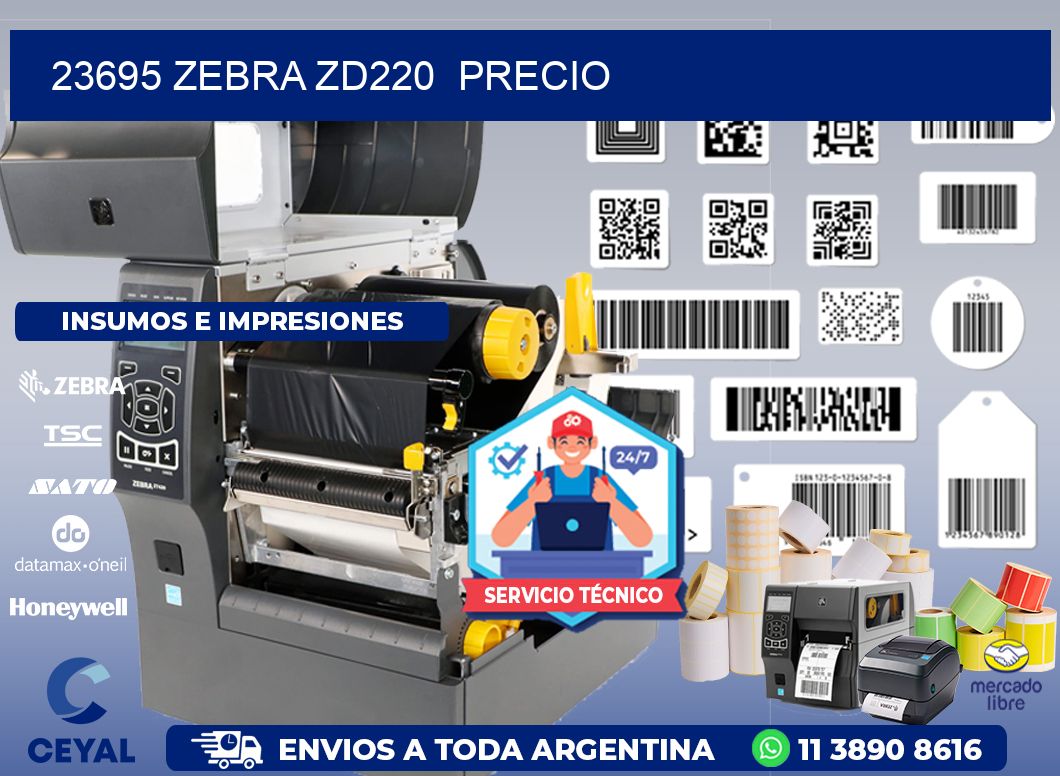 23695 Zebra ZD220 precio