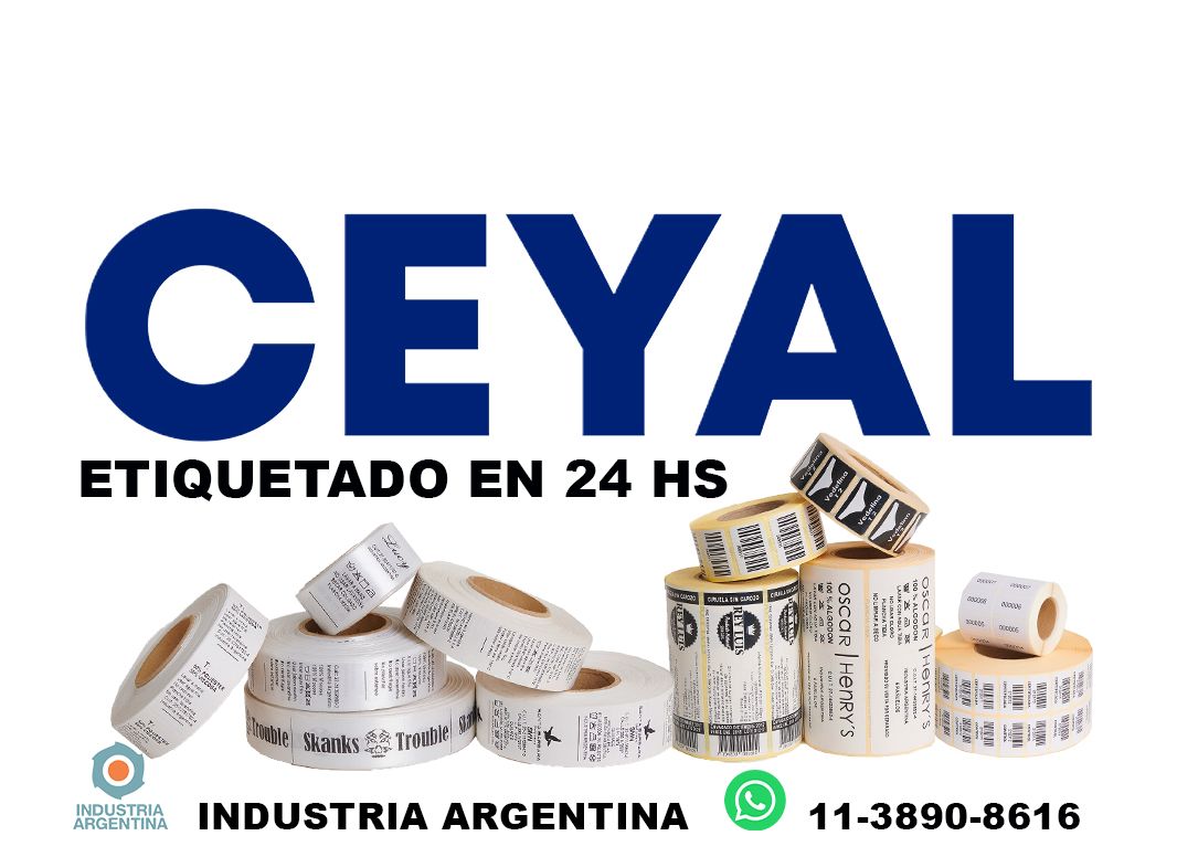 3320 impresora de etiquetas textil