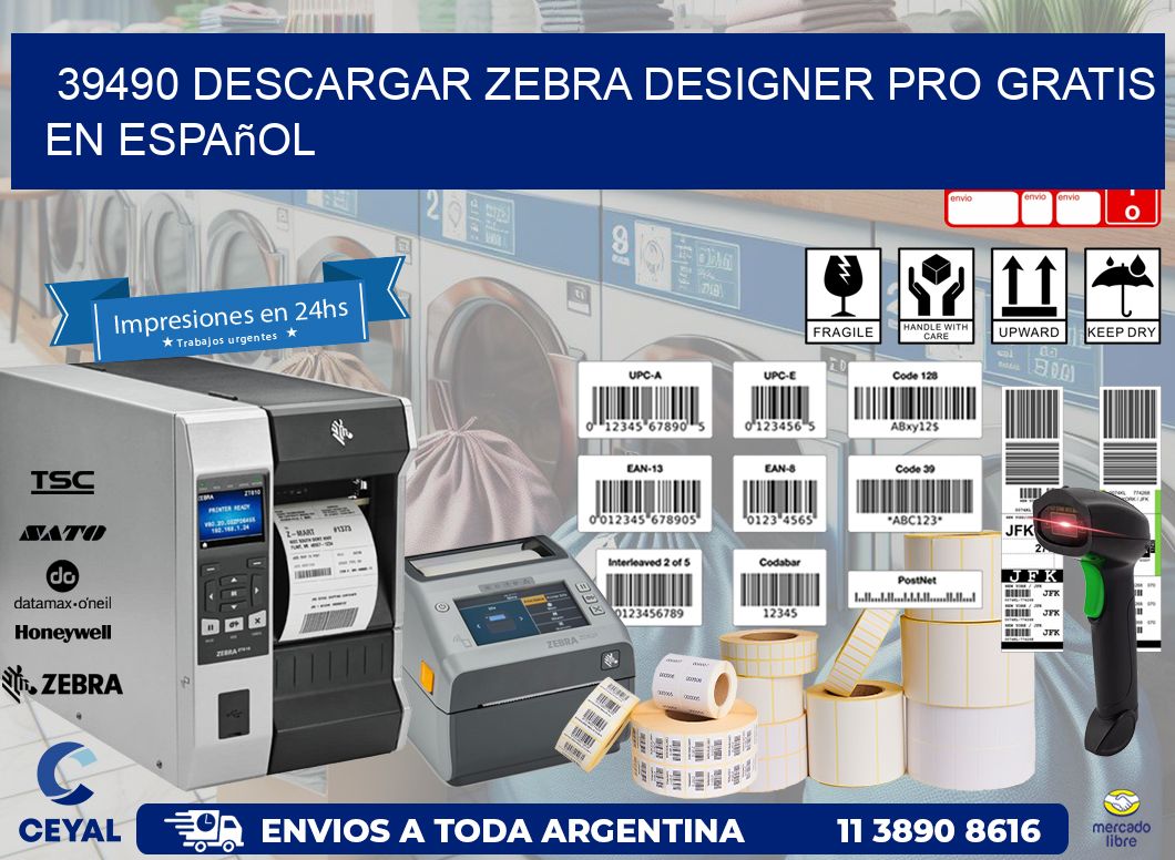 39490 Descargar Zebra Designer Pro gratis en Español