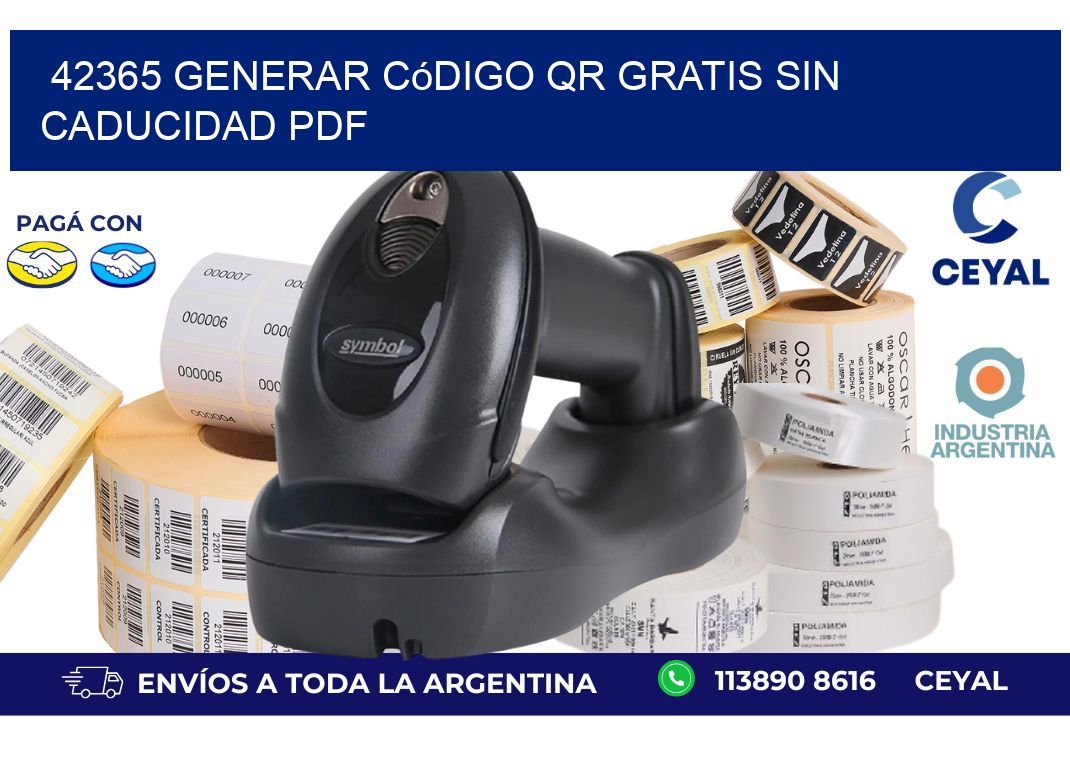42365 Generar código QR gratis sin caducidad PDF