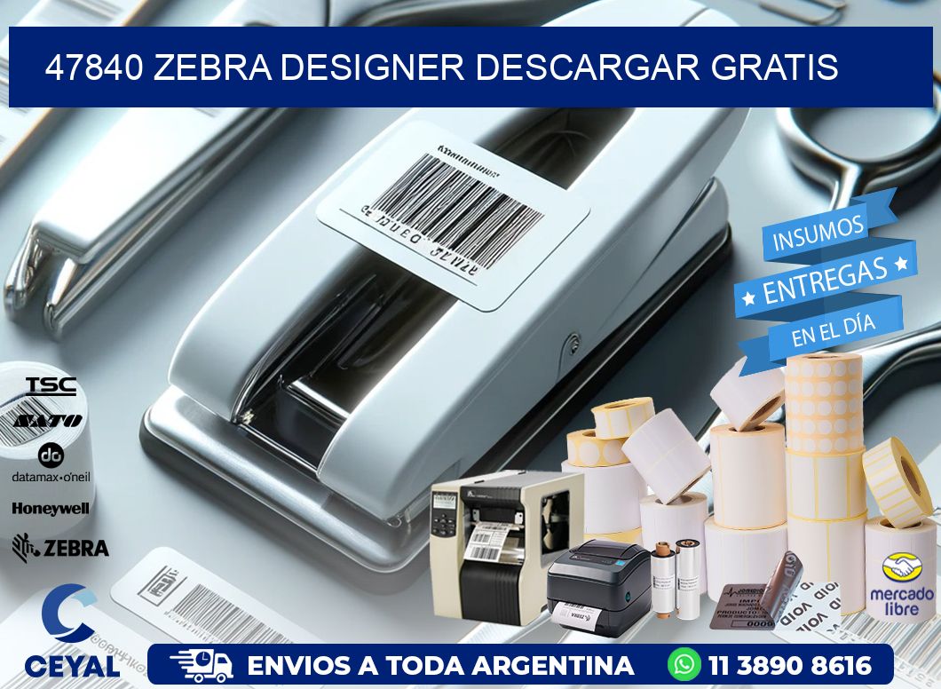 47840 Zebra Designer Descargar gratis