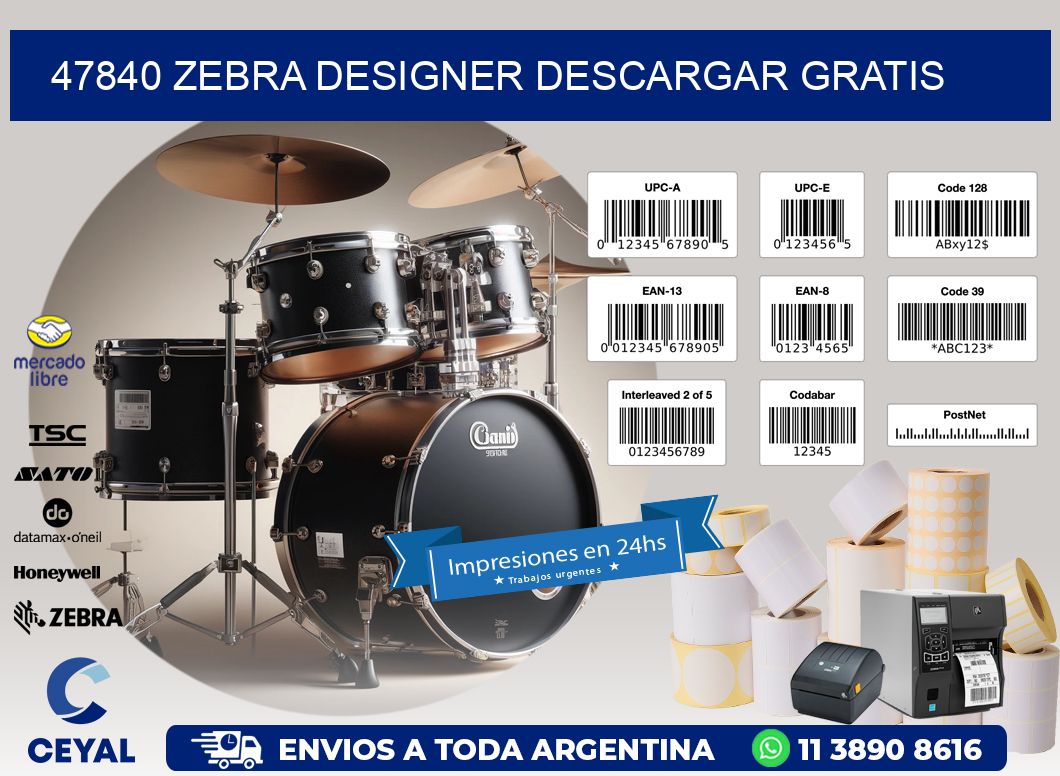 47840 Zebra Designer Descargar gratis