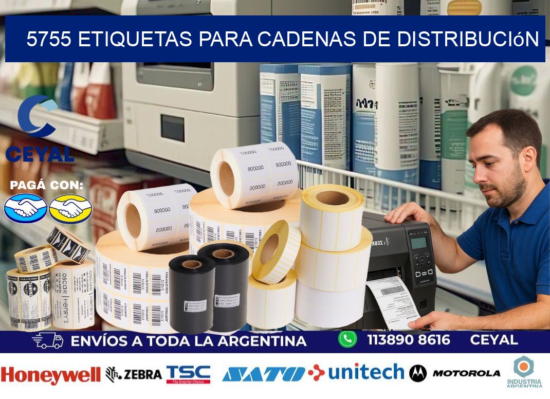 5755 Etiquetas para cadenas de distribución