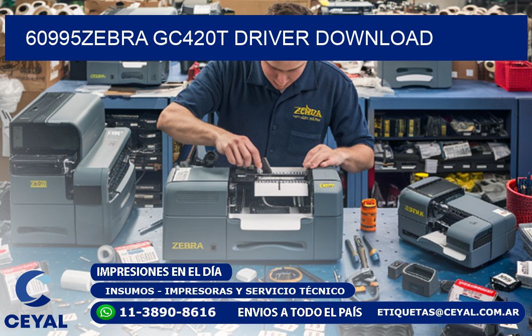 60995Zebra GC420t driver download