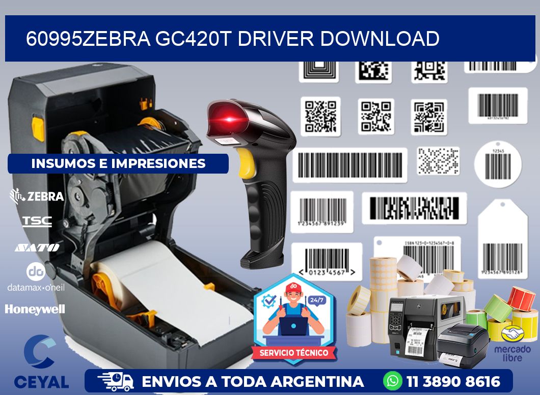 60995Zebra GC420t driver download