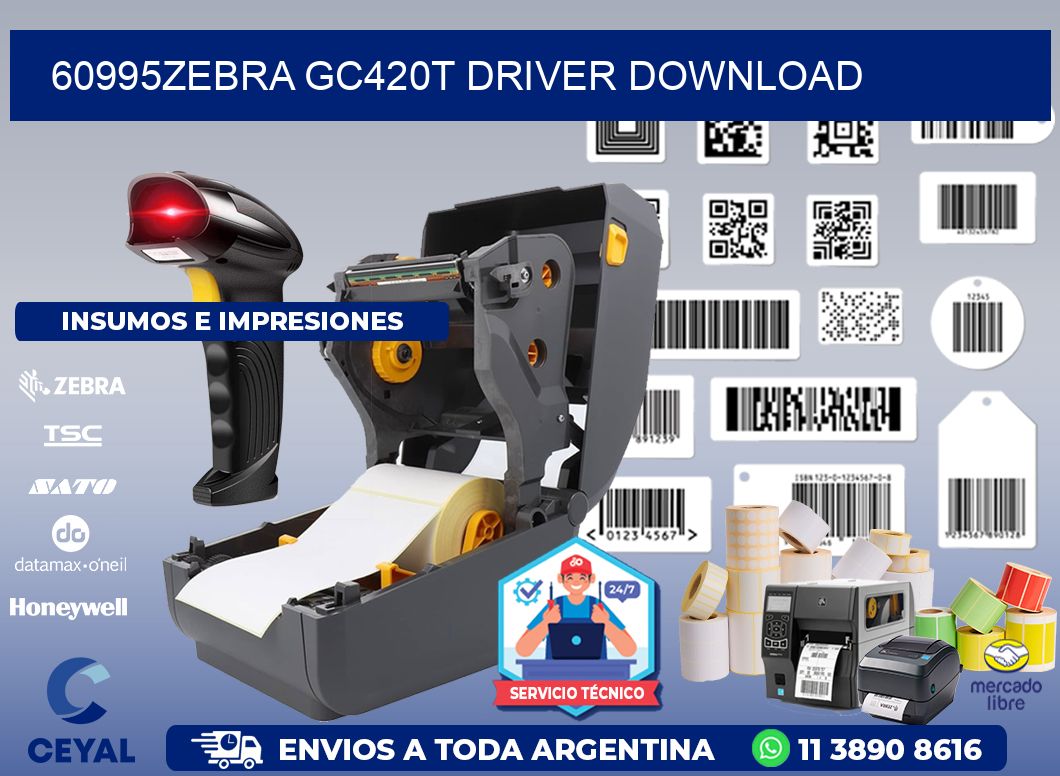 60995Zebra GC420t driver download