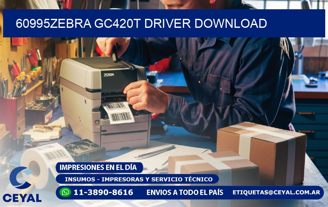 60995Zebra GC420t driver download