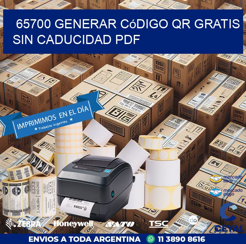 65700 Generar código QR gratis sin caducidad PDF