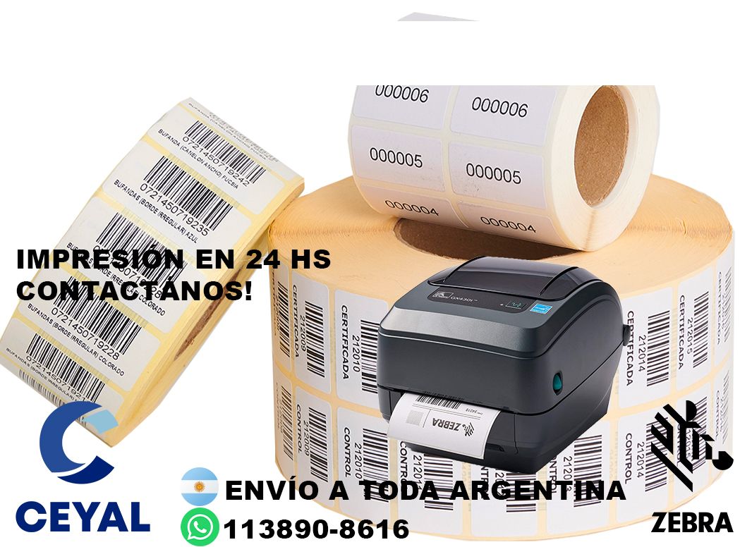 6575 Etiquetas para envases plásticos | Etiquetas para Fabricas