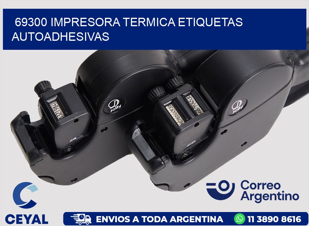 69300 Impresora termica etiquetas autoadhesivas