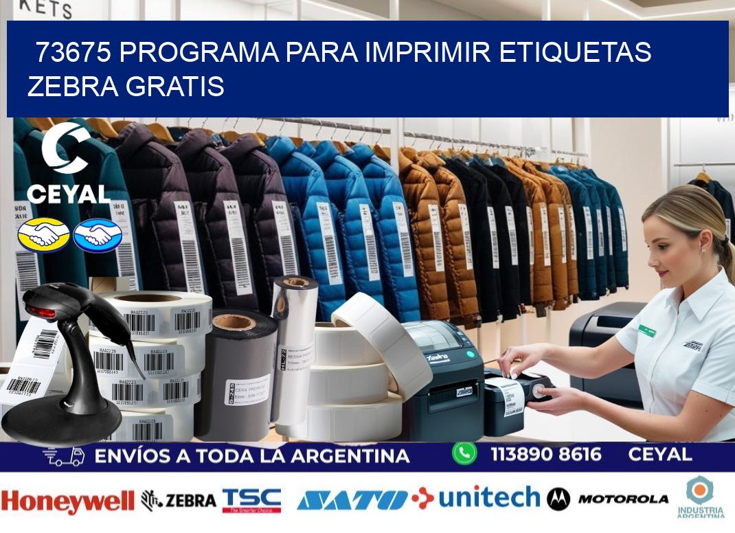 73675 Programa para imprimir etiquetas Zebra gratis