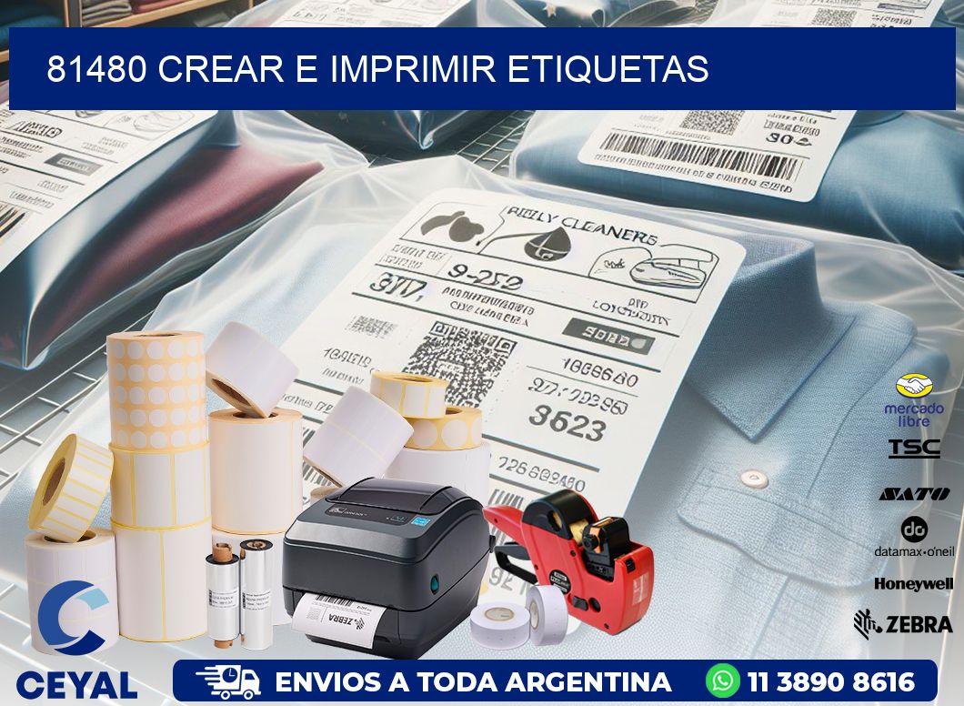 81480 Crear e imprimir etiquetas