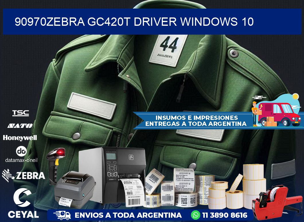 90970Zebra GC420t driver Windows 10