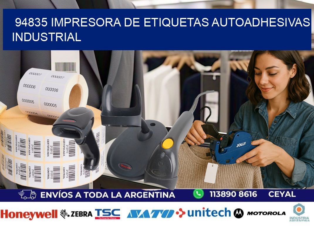 94835 Impresora de etiquetas autoadhesivas industrial