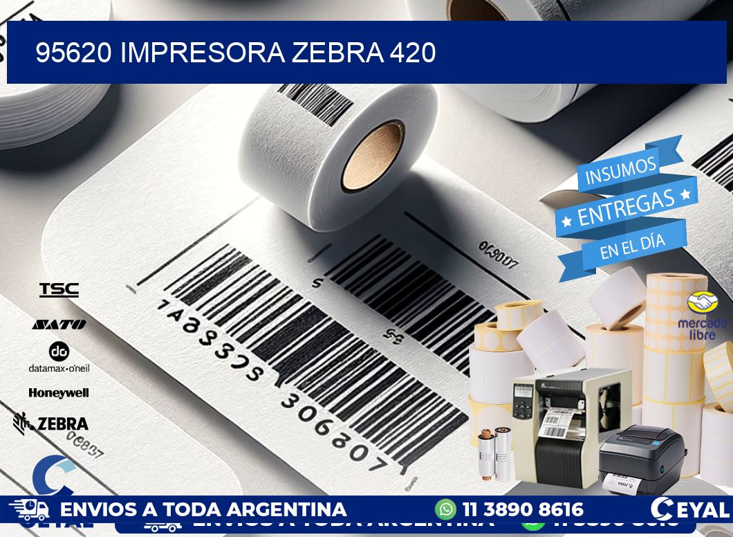 95620 impresora zebra 420