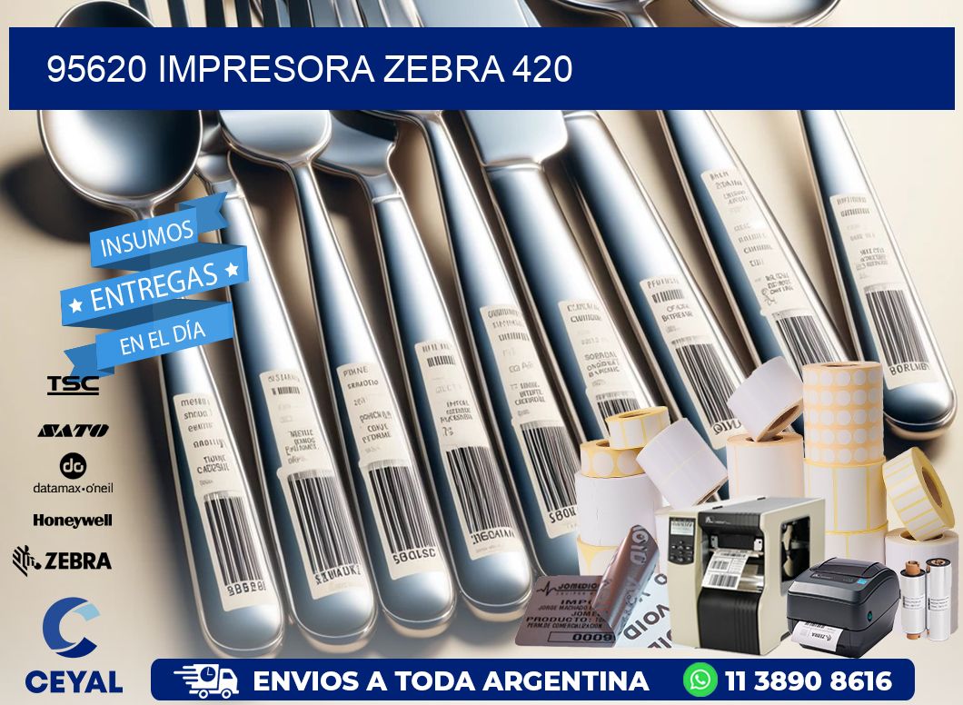 95620 impresora zebra 420