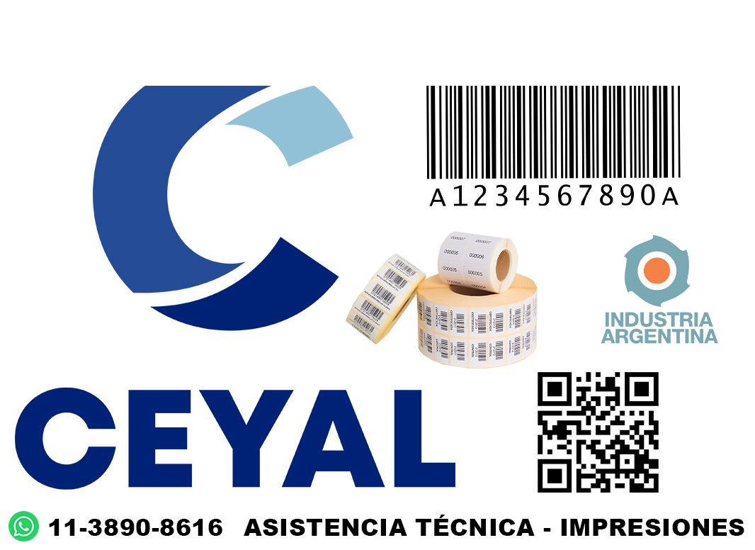 9825 Etiquetas adhesivas para ropa