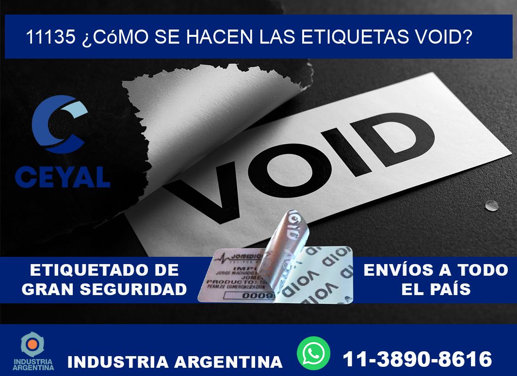 11135 ¿Cómo se hacen las etiquetas void?