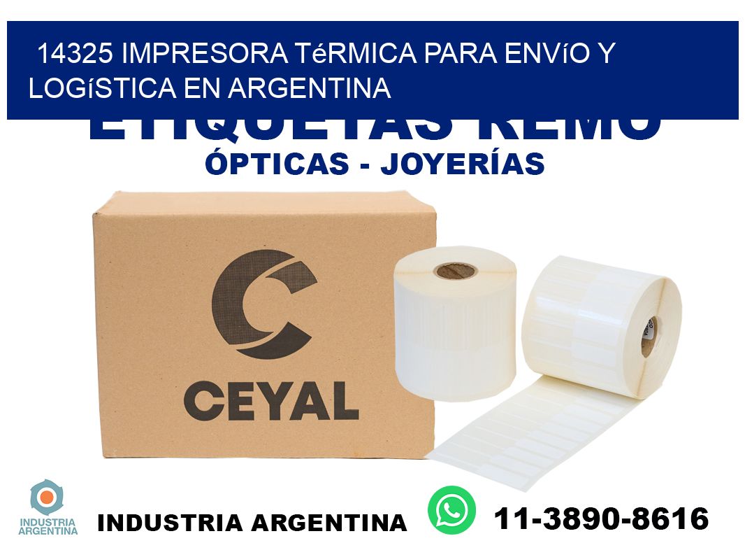14325 impresora térmica para envío y logística en Argentina