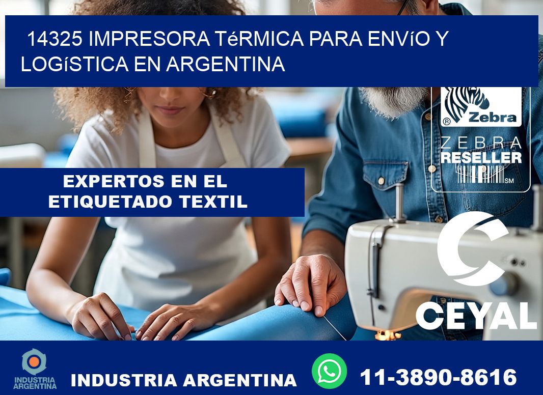 14325 impresora térmica para envío y logística en Argentina