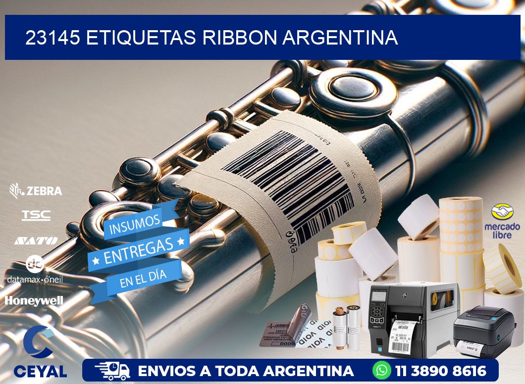 23145 etiquetas ribbon argentina