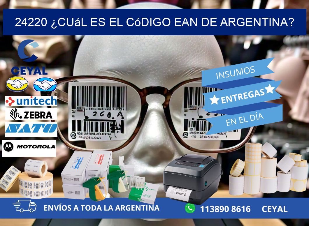 24220 ¿Cuál es el código EAN de Argentina?