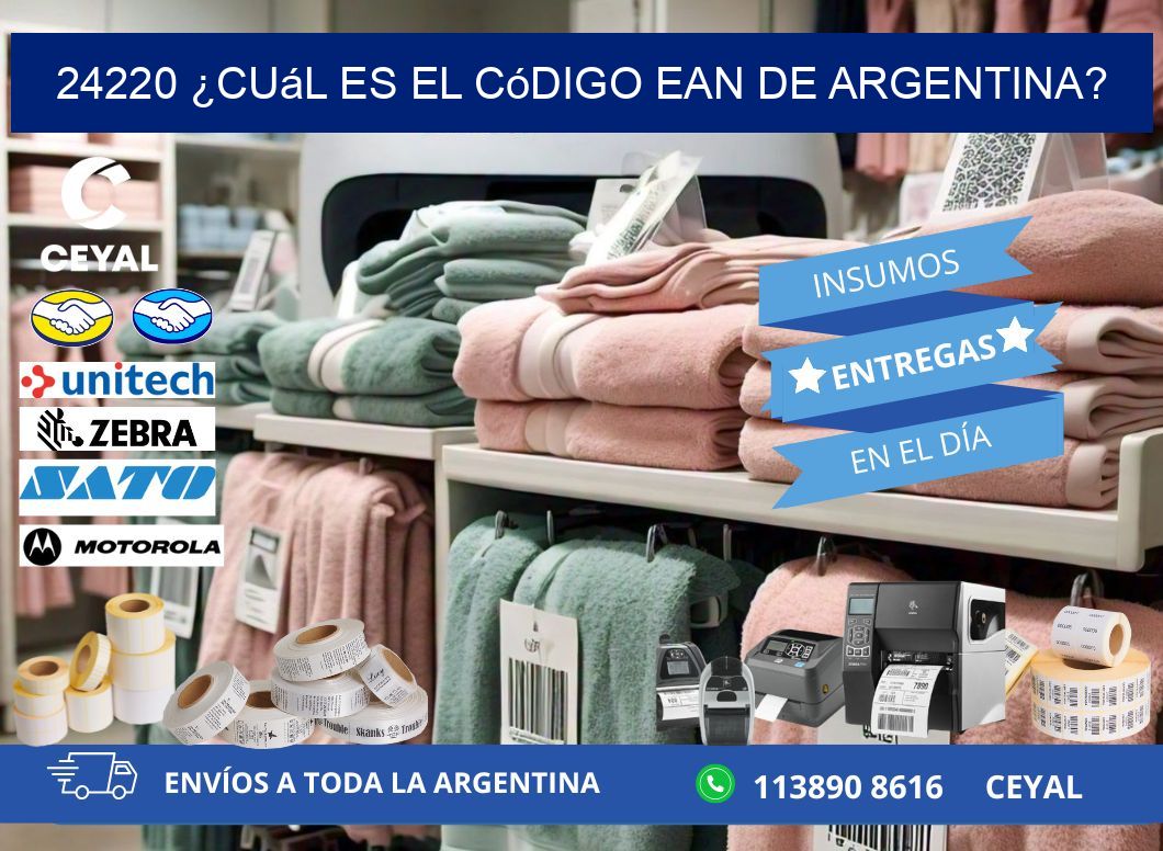 24220 ¿Cuál es el código EAN de Argentina?