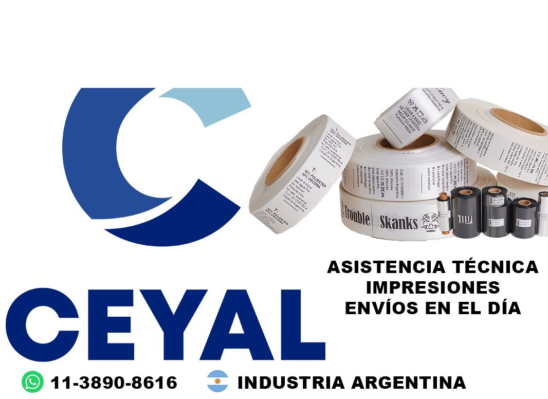 2820 impresora de etiquetas térmicas para ropa