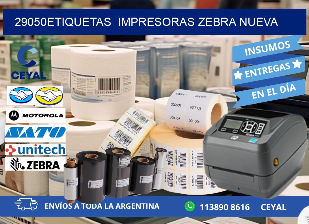 29050etiquetas  impresoras zebra nueva
