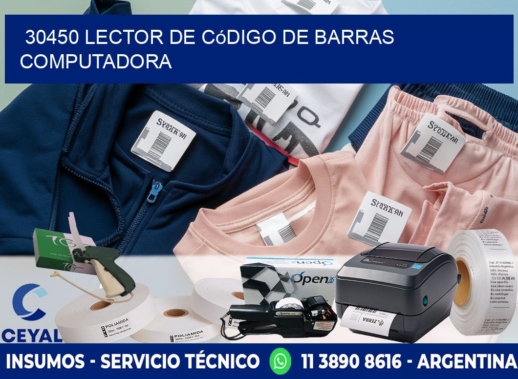 30450 Lector de código de barras computadora