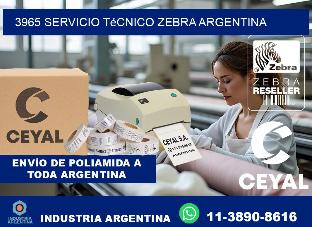3965 servicio técnico zebra argentina