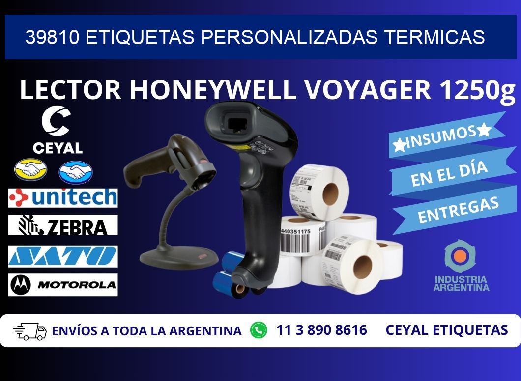 39810 Etiquetas personalizadas termicas