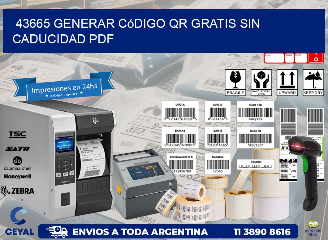 43665 Generar código QR gratis sin caducidad PDF