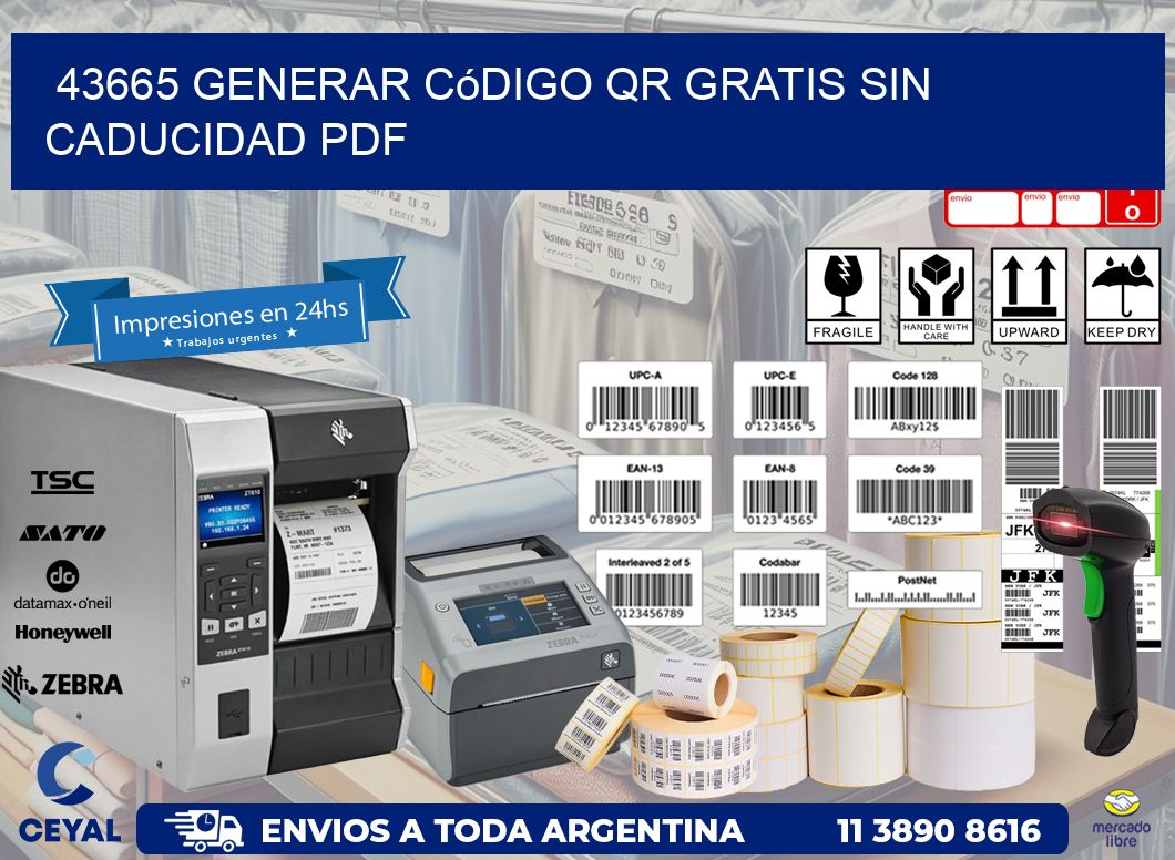 43665 Generar código QR gratis sin caducidad PDF